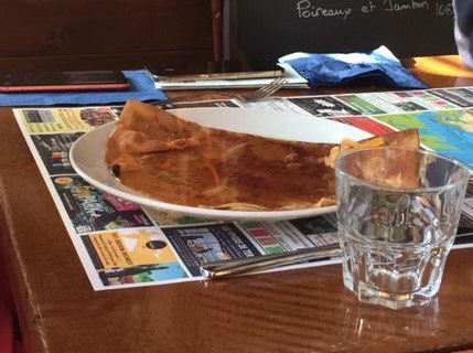 Crepe Flambe in Le Faou