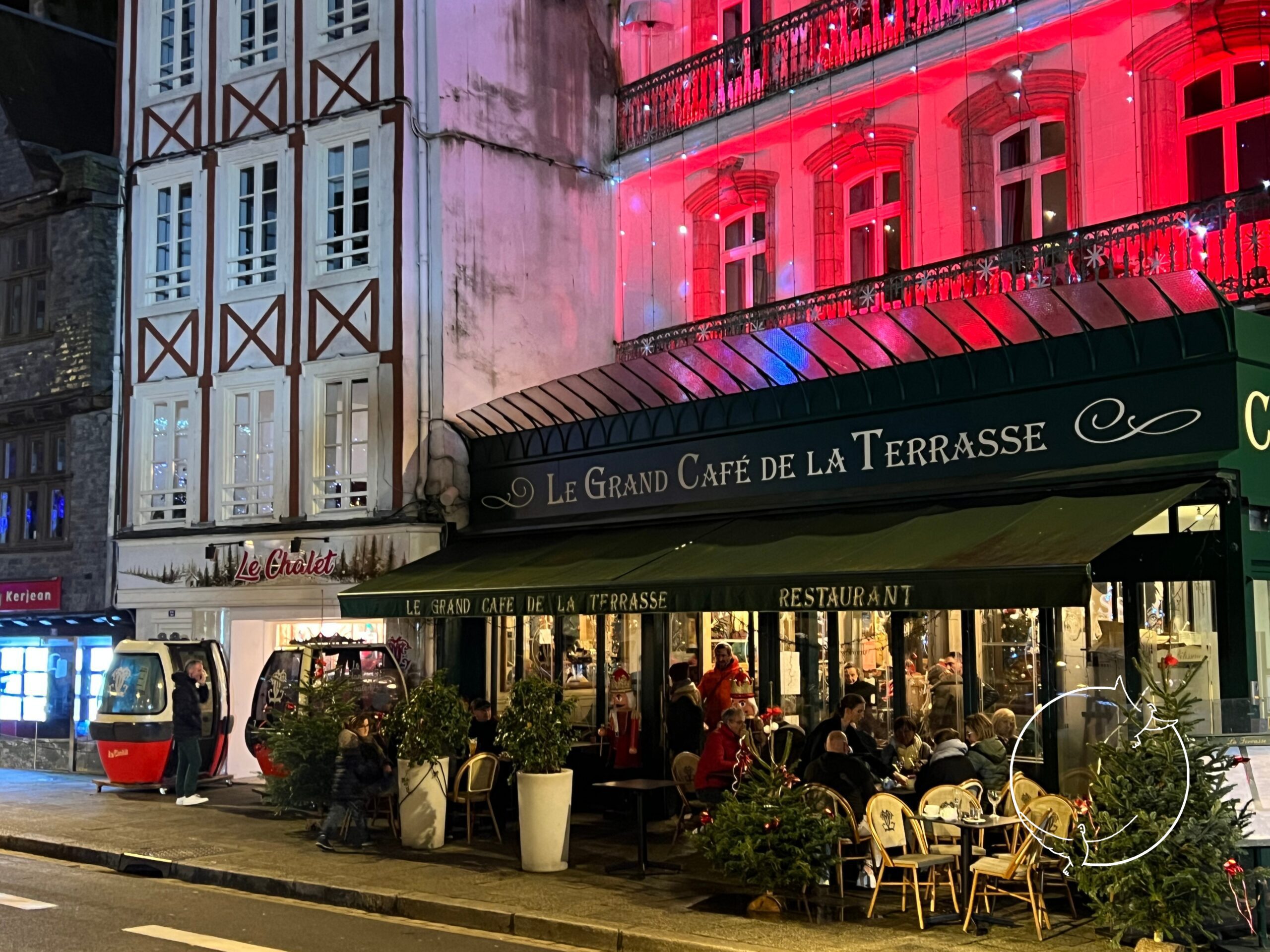 Restaurant Le Grand Café De La Terrasse Morlaix - Restaurants, Bars &amp; Crêperies near Kergudon, Brittany – Dining in Finistère