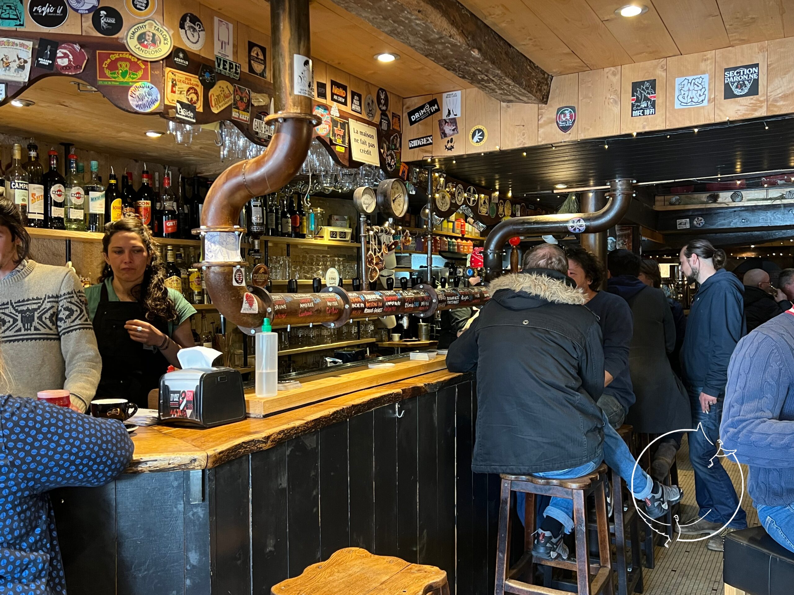 Ti Coz Bar Pub Morlaix - Restaurants, Bars &amp; Crêperies near Kergudon, Brittany – Dining in Finistère