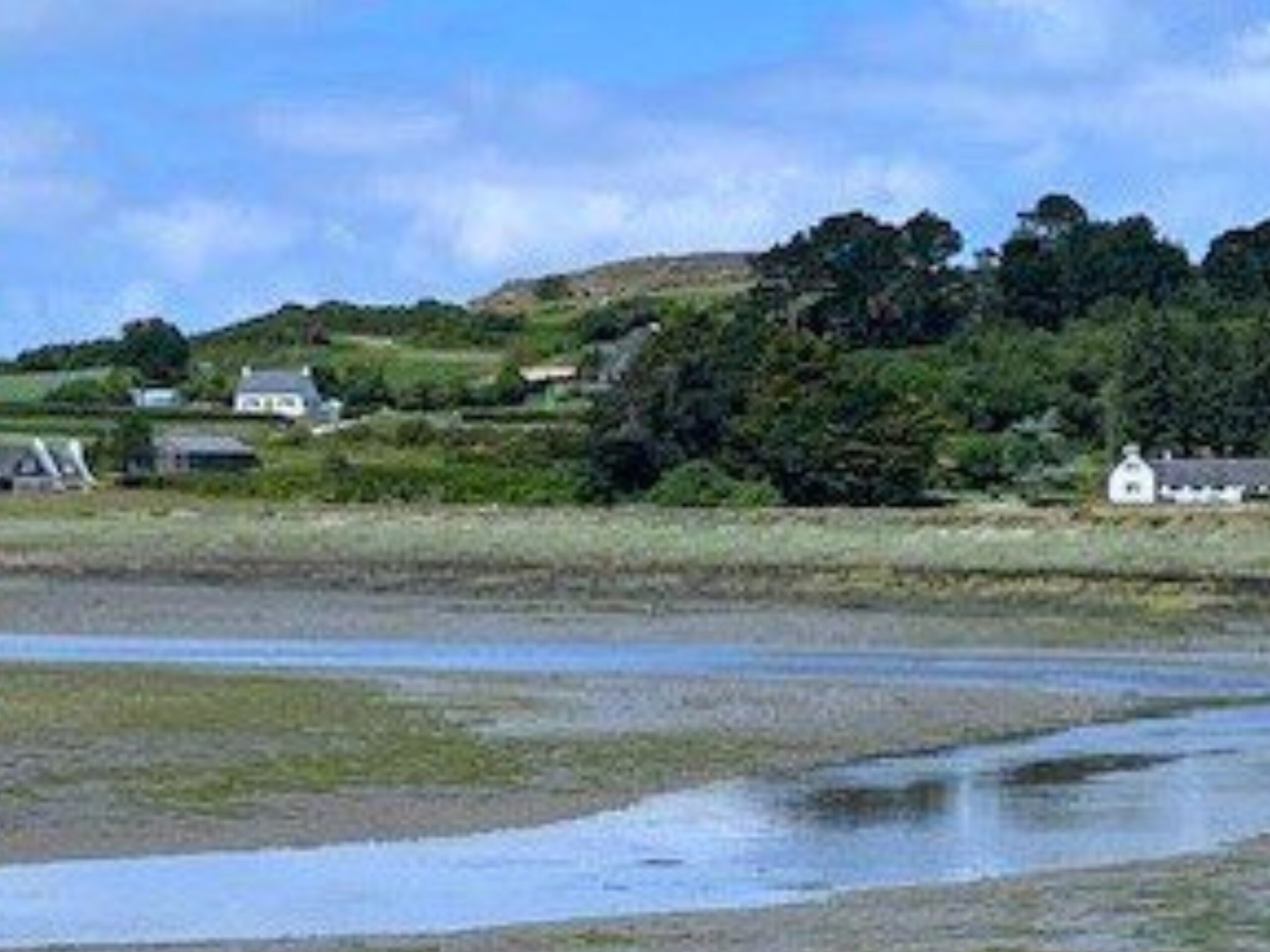 The ancient cairn de Barnanez in Brittany on the north coast of Finistere