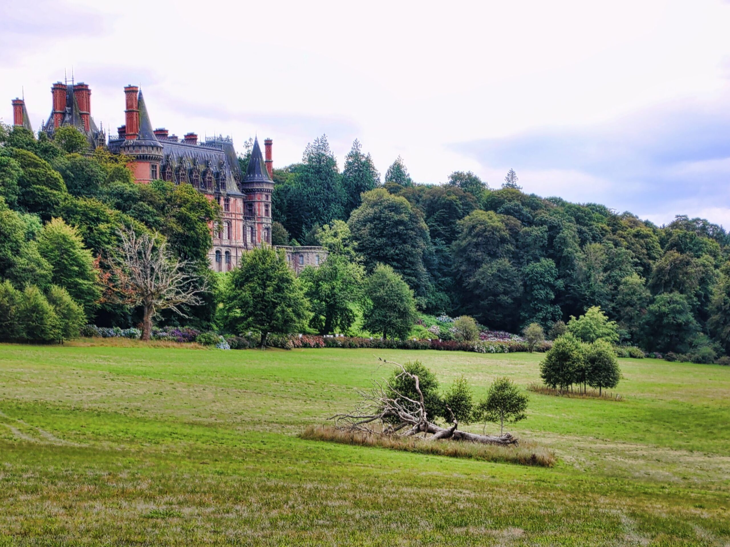 The magnificent Chateau and gardens of Trevarez