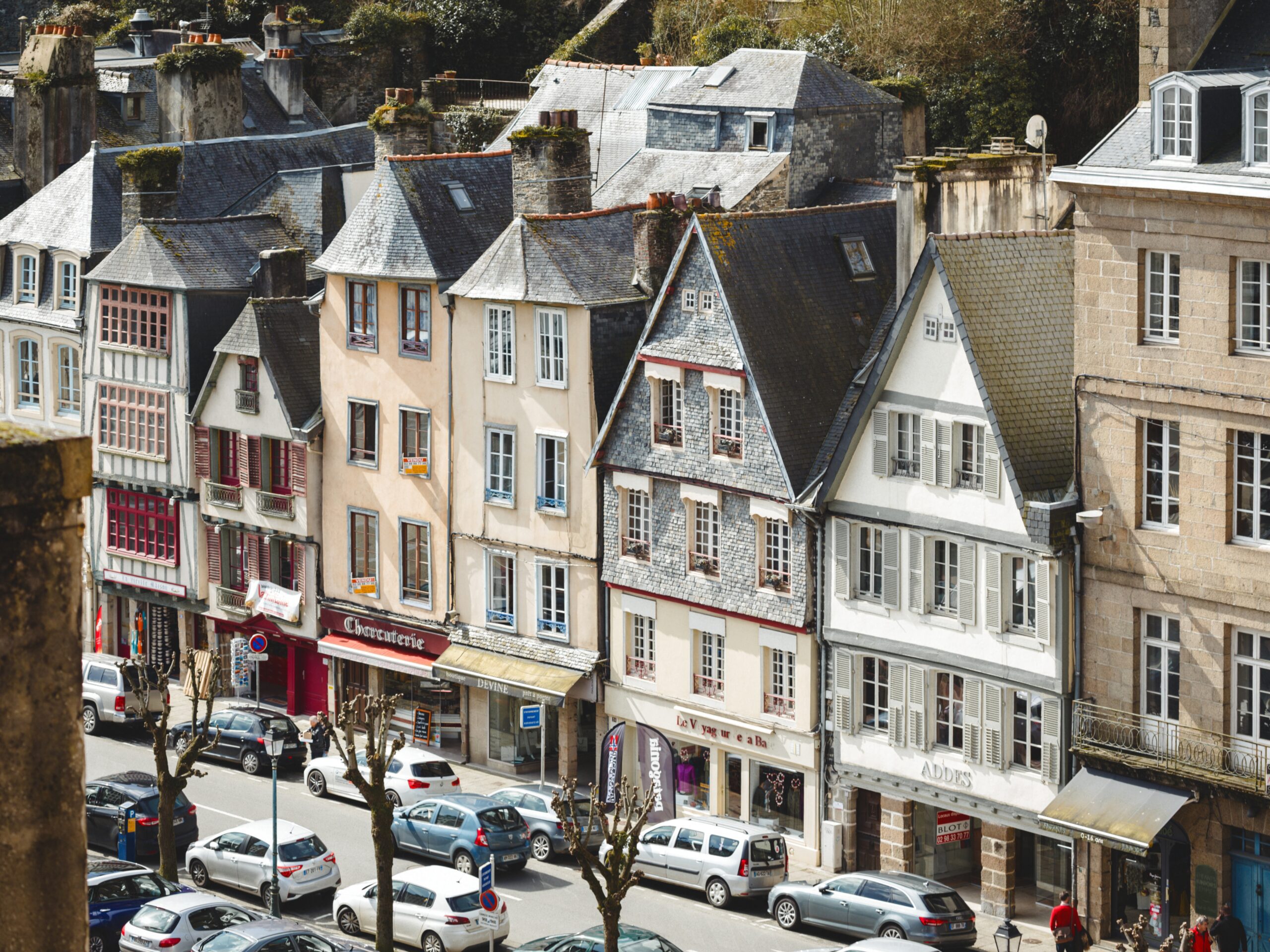 Ville De Morlaix dans le Finistere Nord