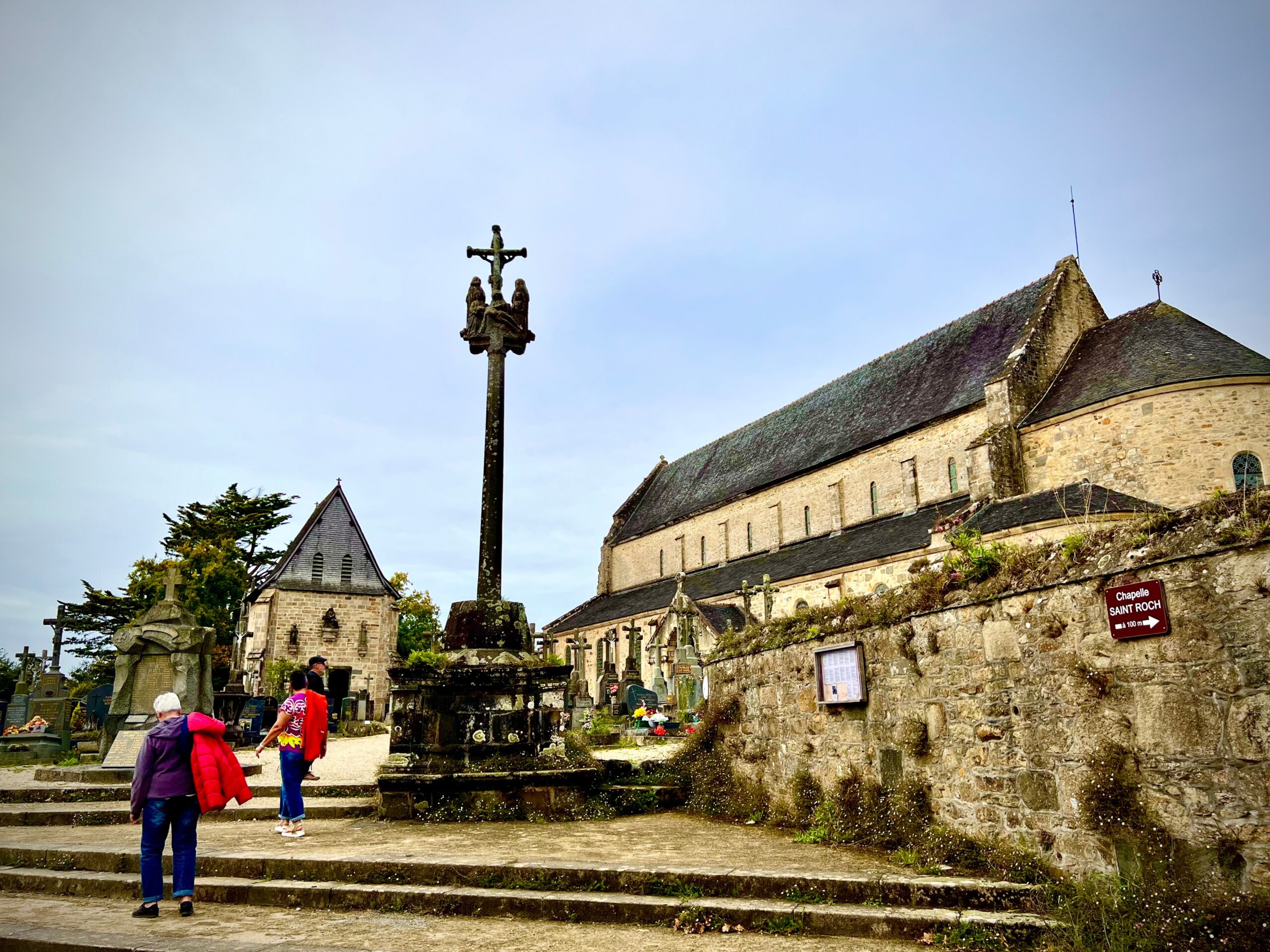 L'Abbaye de Daoulas with its mesicinal gardens