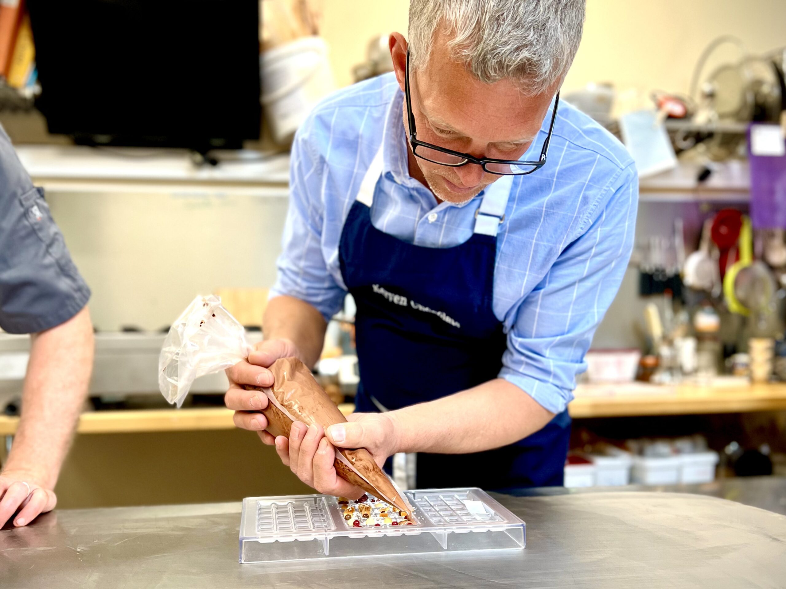 Chocolate making experience at Kervern chocolaterie in Brittany