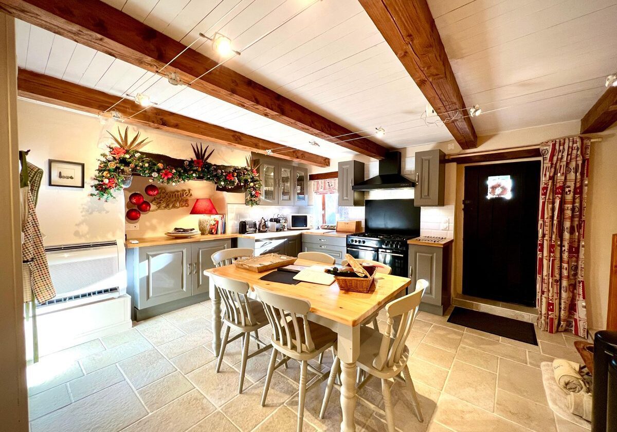 Christmas Page Images 2025 - 12 Priory Cottage Decorated for the Festive Season