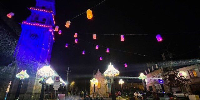 Christmas lights Landerneau 2023