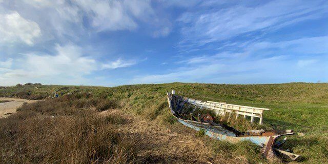 Coastal wreck