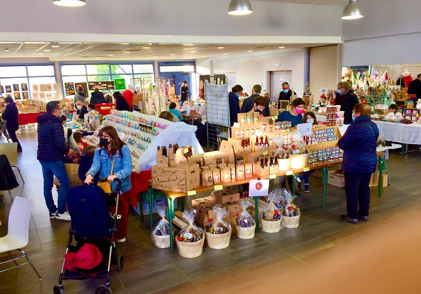 Marché de Noël de Hanvec en Bretagne