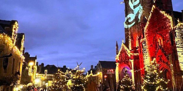 Locronan Christmas Lights 2023