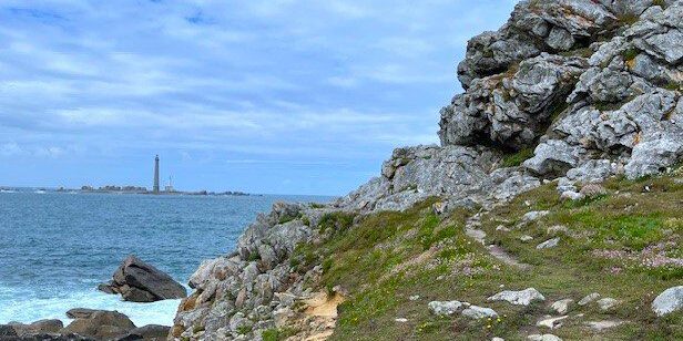 Phare de lIle Vierge from shore